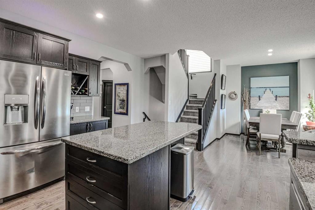 23 Cranberry Circle Se, Calgary, AB - Indoor Photo Showing Kitchen With Stainless Steel Kitchen