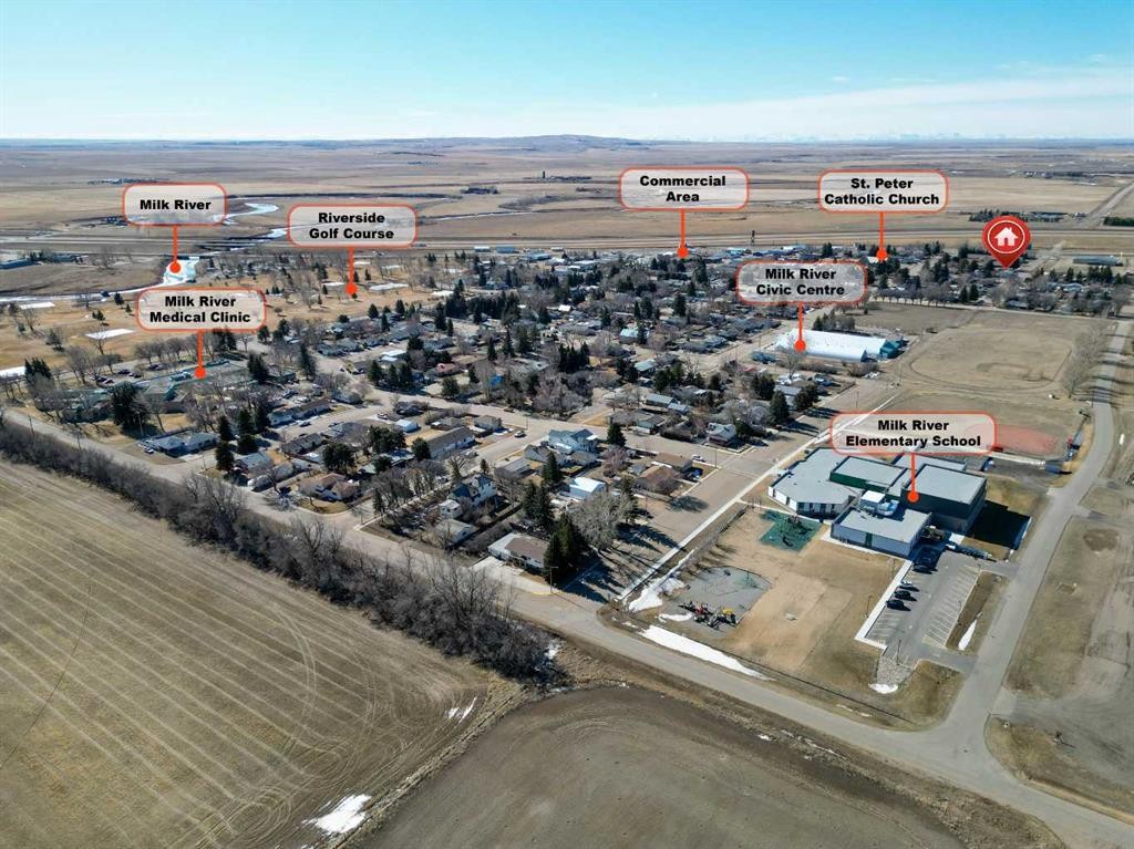 437 Main Street, Milk River, AB - Outdoor With View