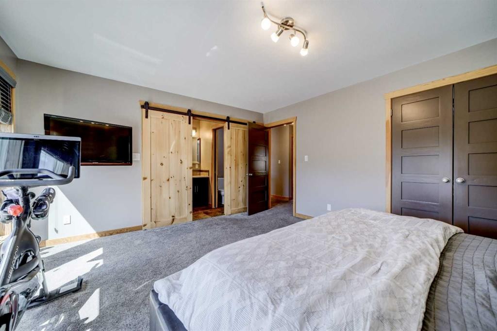 75 Ironstone Drive, Coleman, AB - Indoor Photo Showing Bedroom