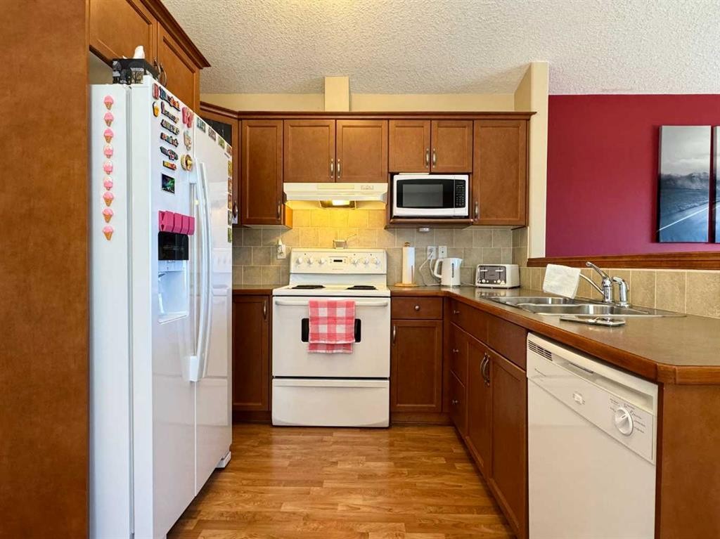 344 Lynx Crescent North, Lethbridge, AB - Indoor Photo Showing Kitchen With Double Sink