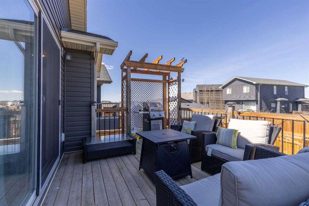 537 Blackwolf Boulevard North, Lethbridge, AB - Outdoor With Deck Patio Veranda With Exterior