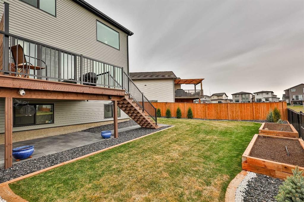 42 Blackwolf Pass North, Lethbridge, AB - Outdoor With Deck Patio Veranda