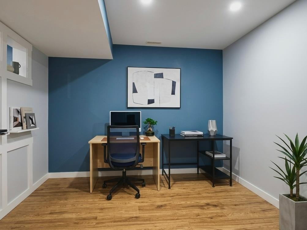 86 Riverstone Boulevard West, Lethbridge, AB - Indoor Photo Showing Office