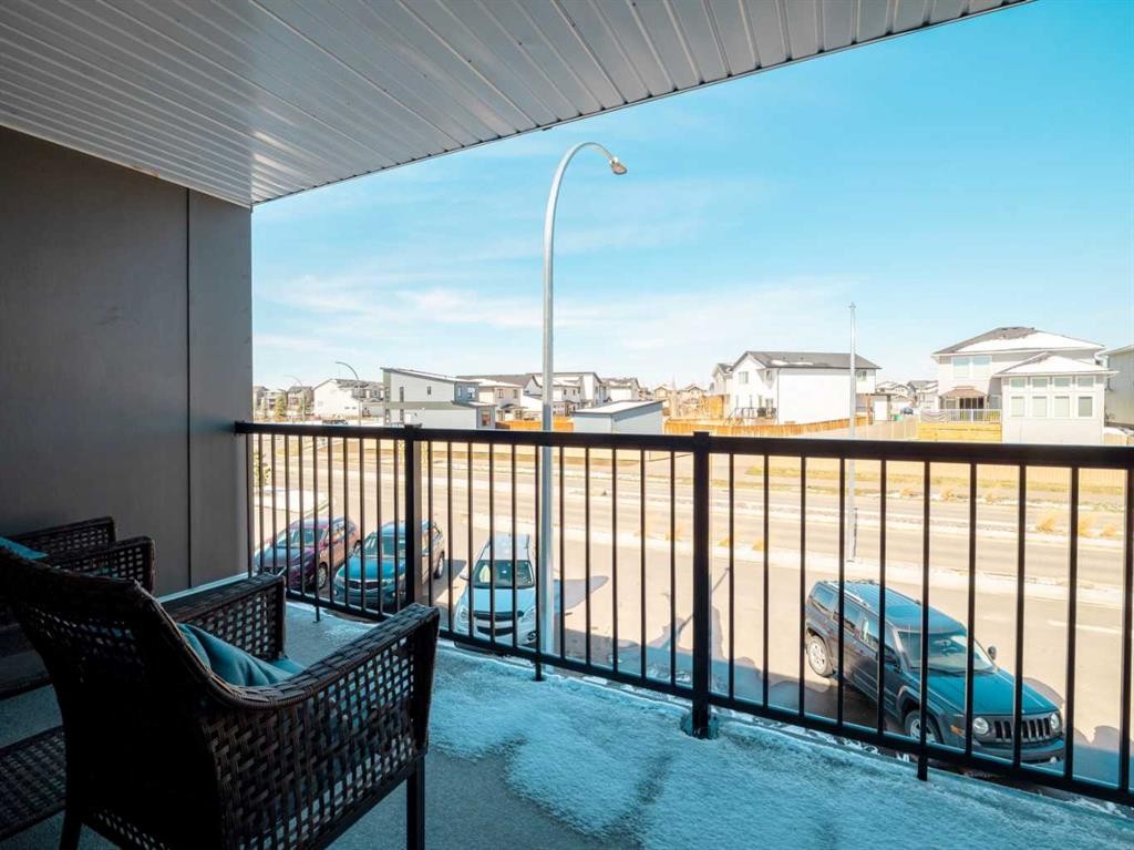 1036 Coalbrook Gate West, Lethbridge, AB - Outdoor With Balcony With Exterior