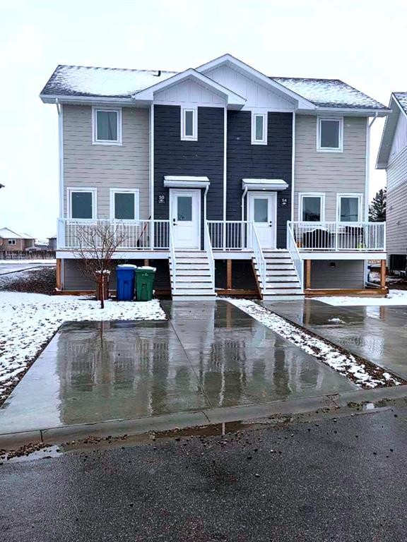 A & B-50 Sage Brush Avenue, Taber, AB - Outdoor With Deck Patio Veranda