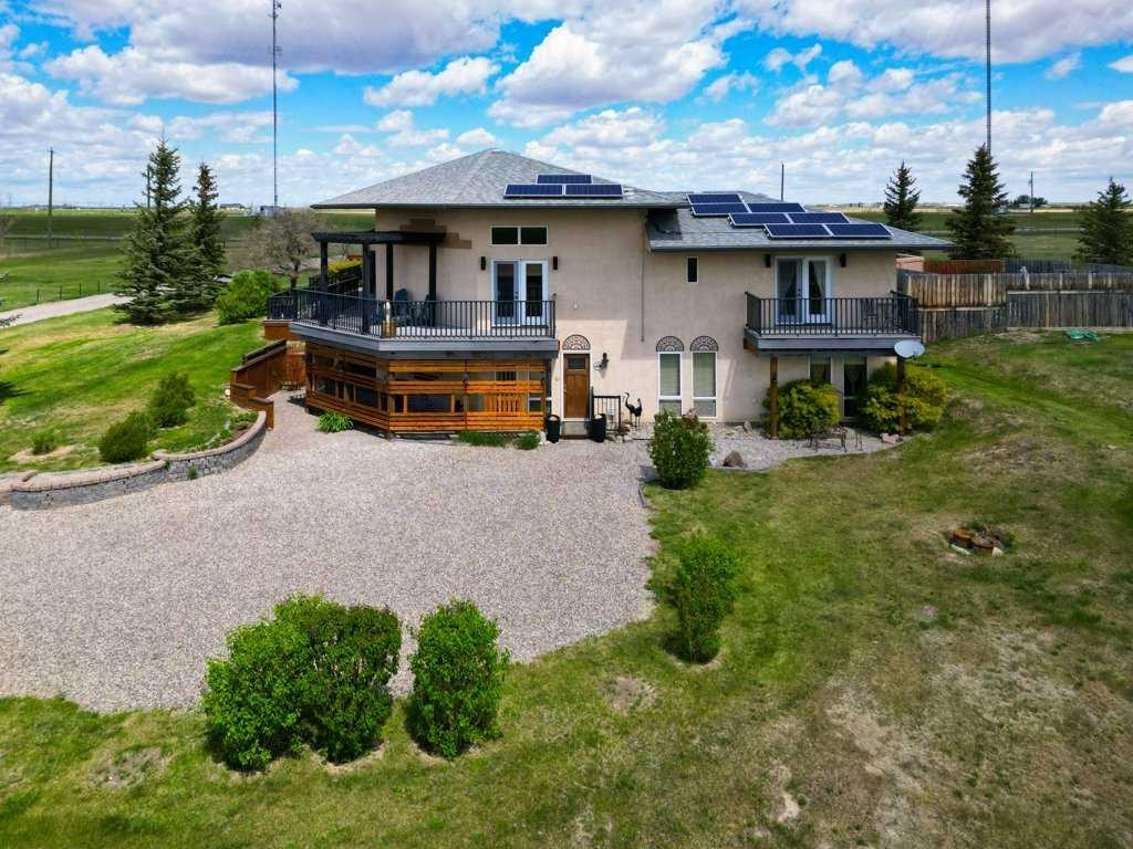 20 Deer Path Meadow, Fort Macleod, AB - Outdoor With Deck Patio Veranda