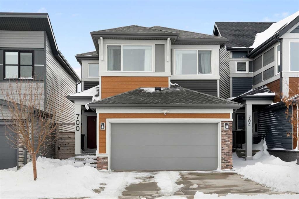 700 Seton Circle Se, Calgary, AB - Outdoor With Facade