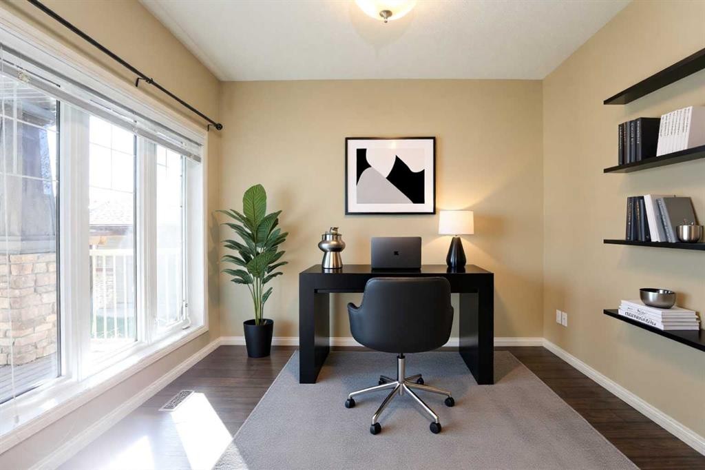 132 Firelight Way West, Lethbridge, AB - Indoor Photo Showing Office
