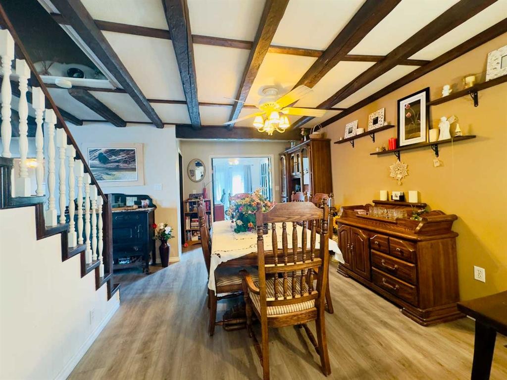 2127 Twp Rd 7-3A, Lundbreck, AB - Indoor Photo Showing Dining Room