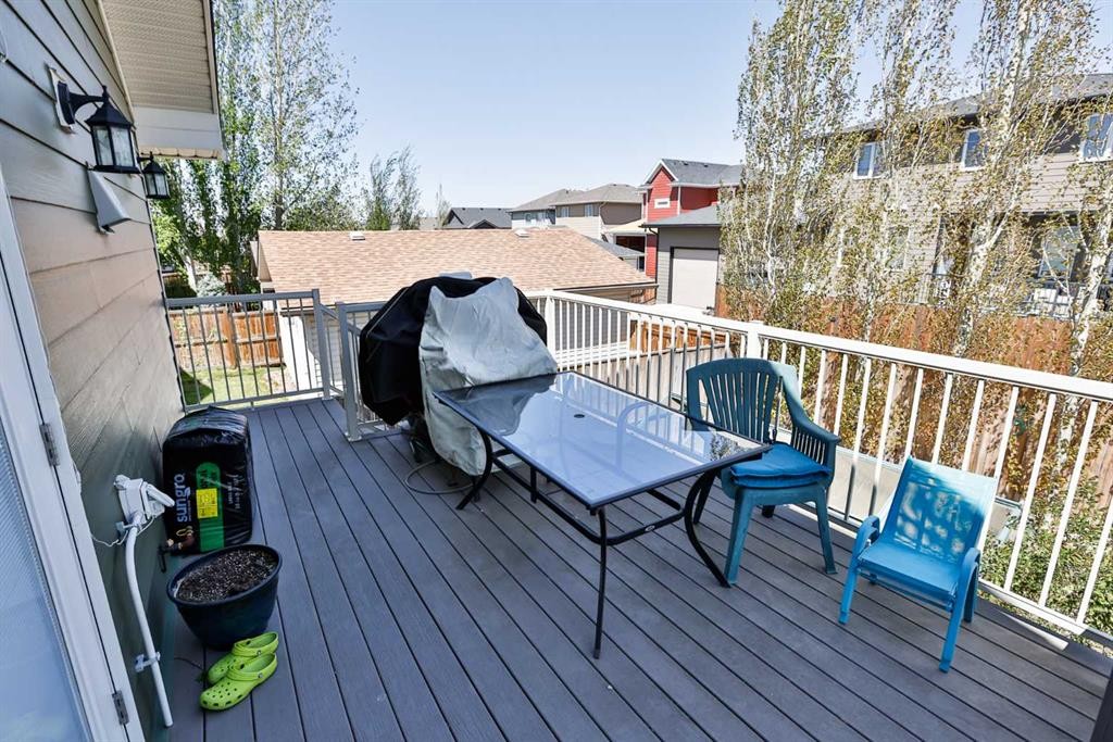 223 Couleesprings Terrace South, Lethbridge, AB - Outdoor With Deck Patio Veranda With Exterior