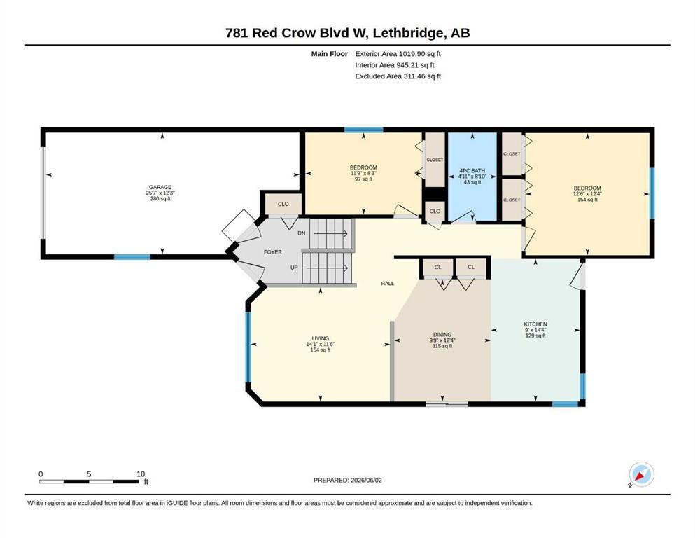 781 Red Crow Boulevard West, Lethbridge, AB