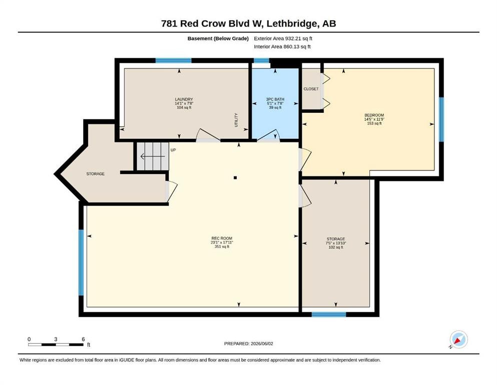 781 Red Crow Boulevard West, Lethbridge, AB