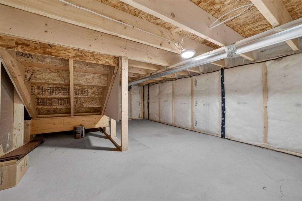 74 Riverpark Boulevard West, Lethbridge, AB - Indoor Photo Showing Basement