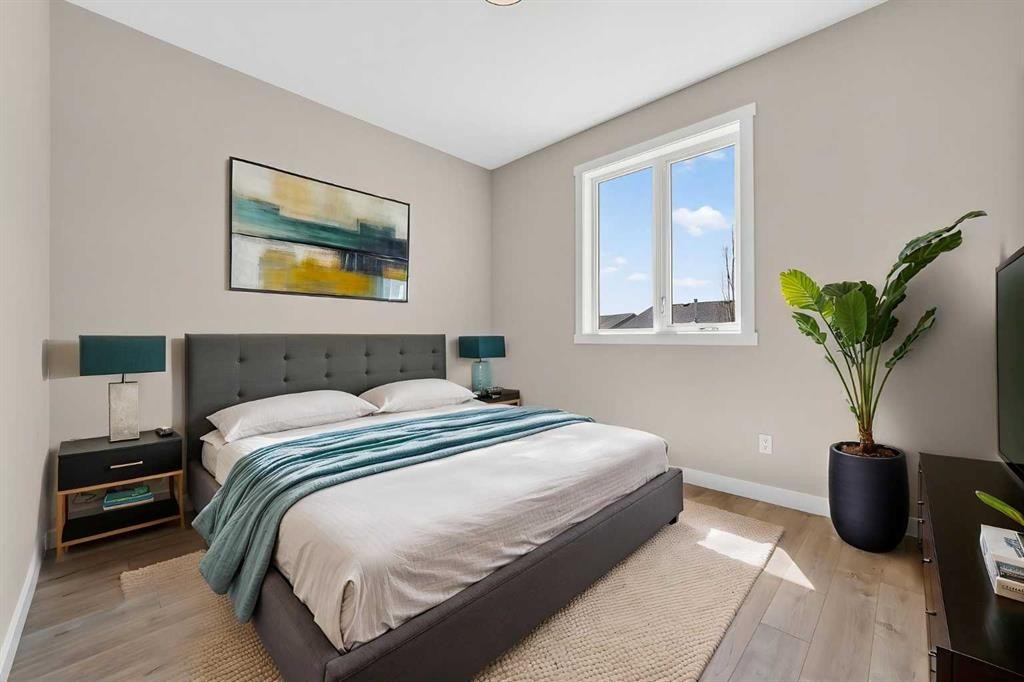 74 Riverpark Boulevard West, Lethbridge, AB - Indoor Photo Showing Bedroom