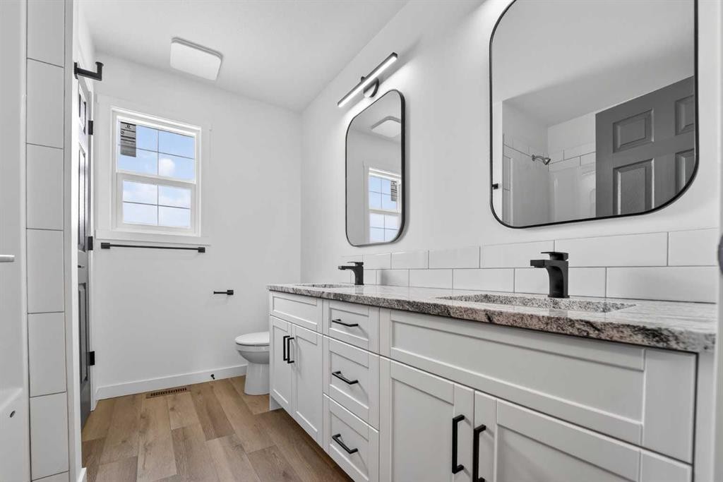4605 7 Street, Coalhurst, AB - Indoor Photo Showing Bathroom