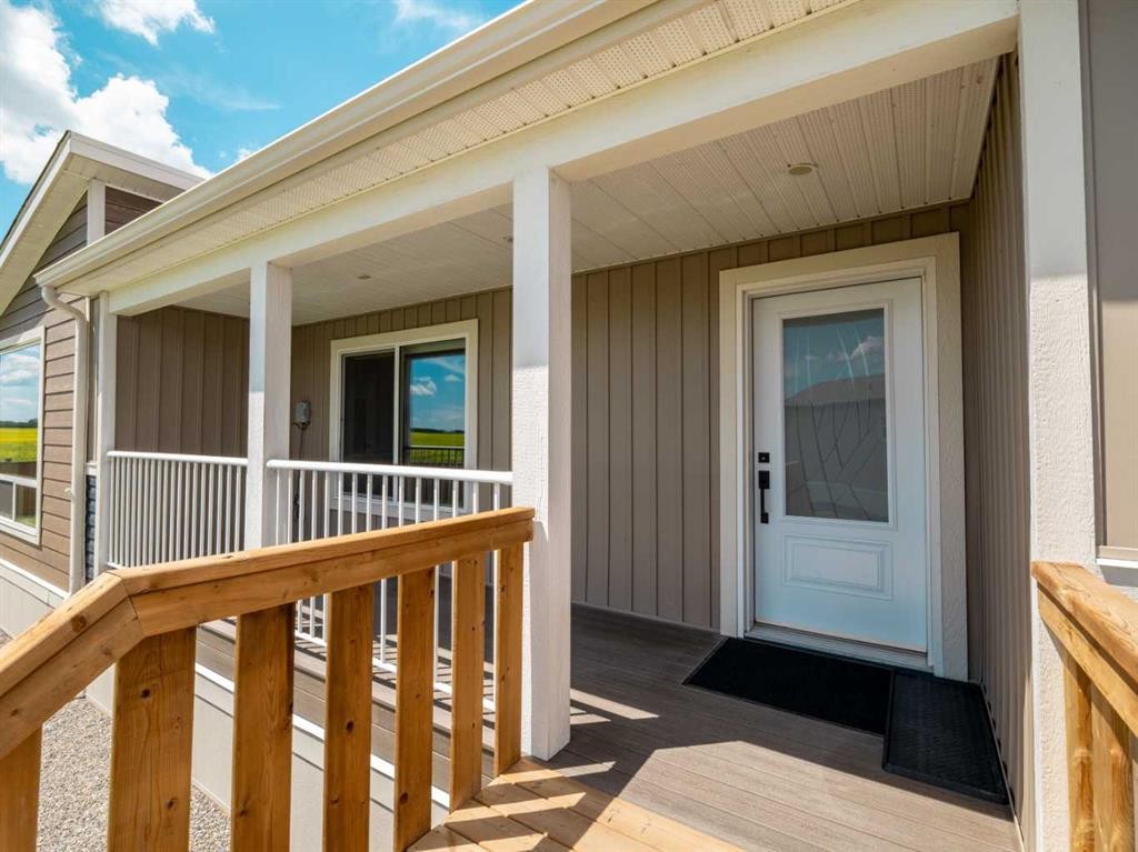 2037 Sunflower Crescent, Coaldale, AB - Outdoor With Deck Patio Veranda With Exterior