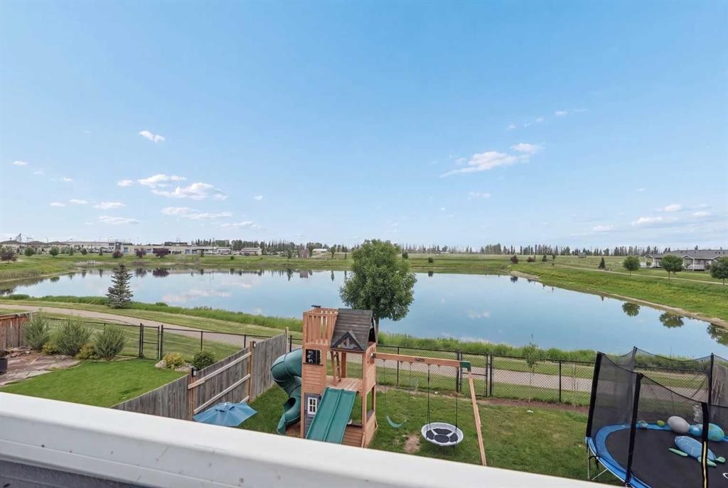 648 Parkside Green, Coaldale, AB - Outdoor With Body Of Water With View