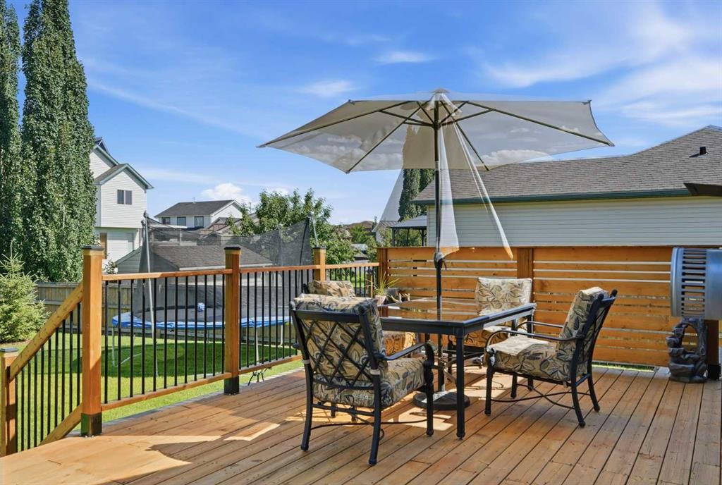 14 Lloyd Crescent Ne, Langdon, AB - Outdoor With Deck Patio Veranda With Exterior
