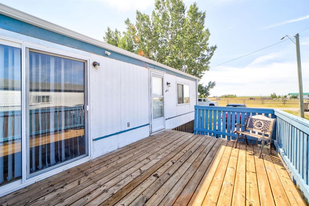 325 Minto Street, Granum, AB - Outdoor With Deck Patio Veranda With Exterior