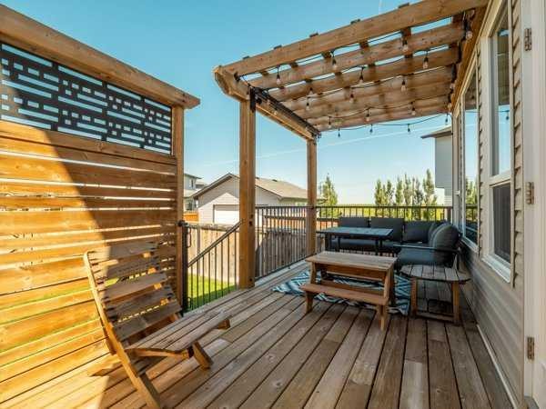 279 Northlander Bend West, Lethbridge, AB - Outdoor With Deck Patio Veranda With Exterior