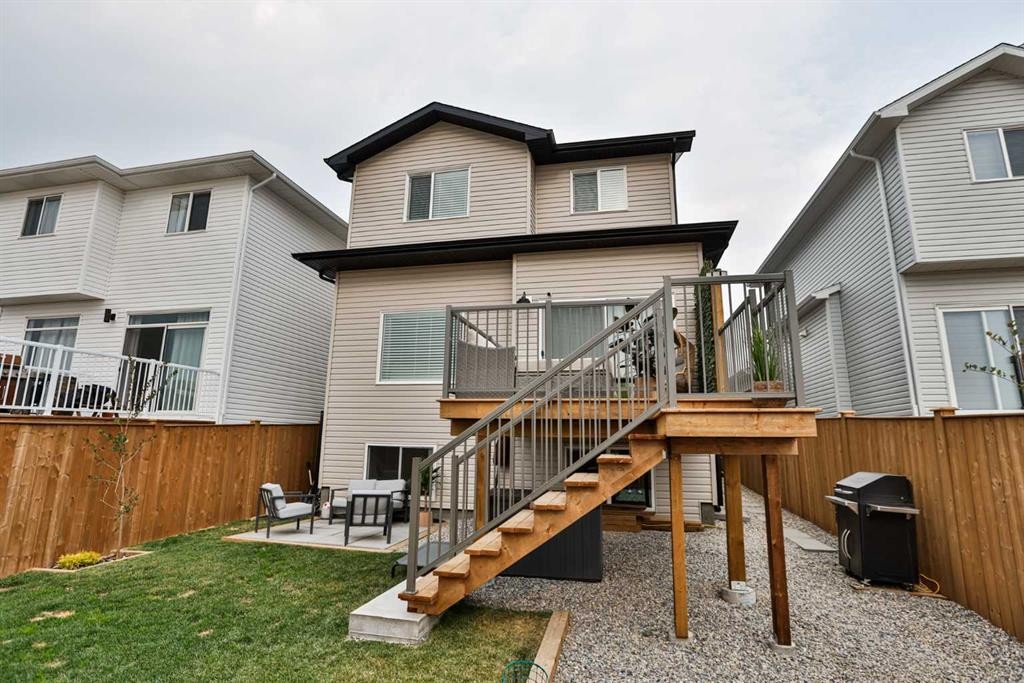174 Caribou Bend North, Lethbridge, AB - Outdoor With Deck Patio Veranda With Exterior