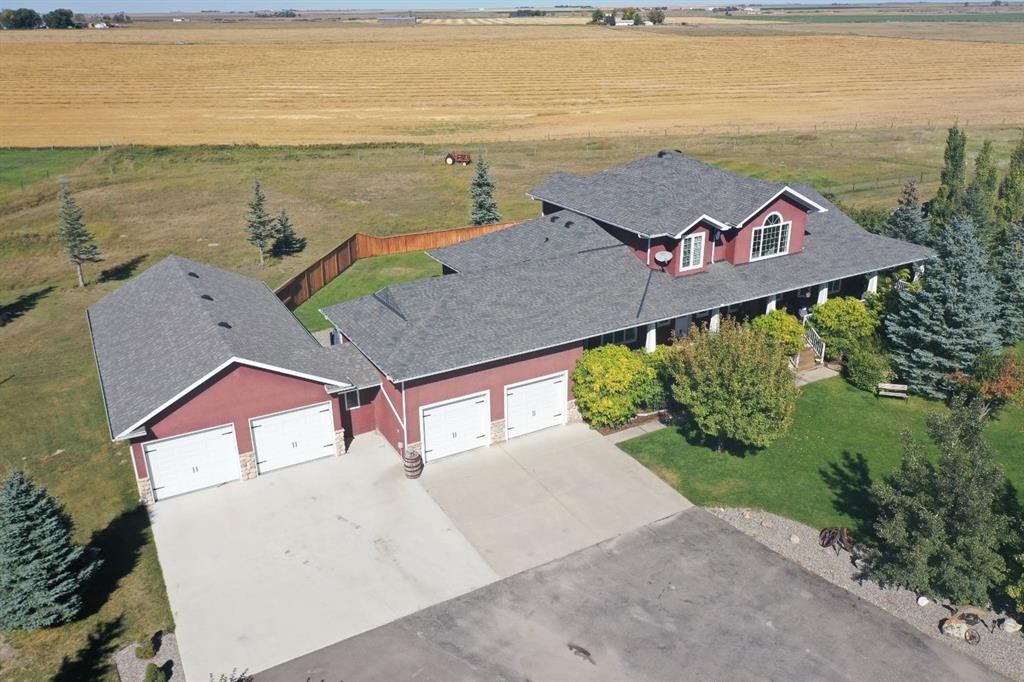 63 Deer Path Meadows, Fort Macleod, AB - Outdoor With Deck Patio Veranda With View