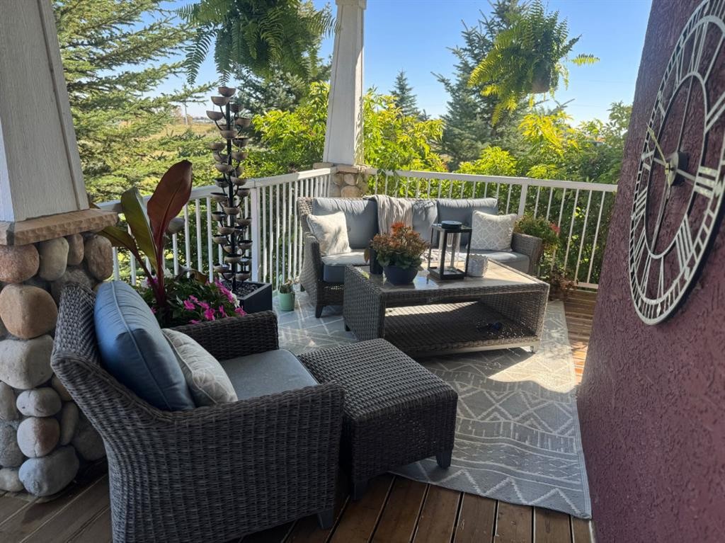 63 Deer Path Meadows, Fort Macleod, AB - Outdoor With Deck Patio Veranda With Exterior