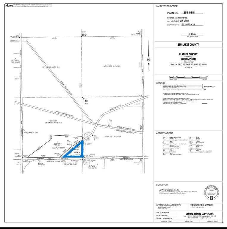 752 Township, High Prairie, AB