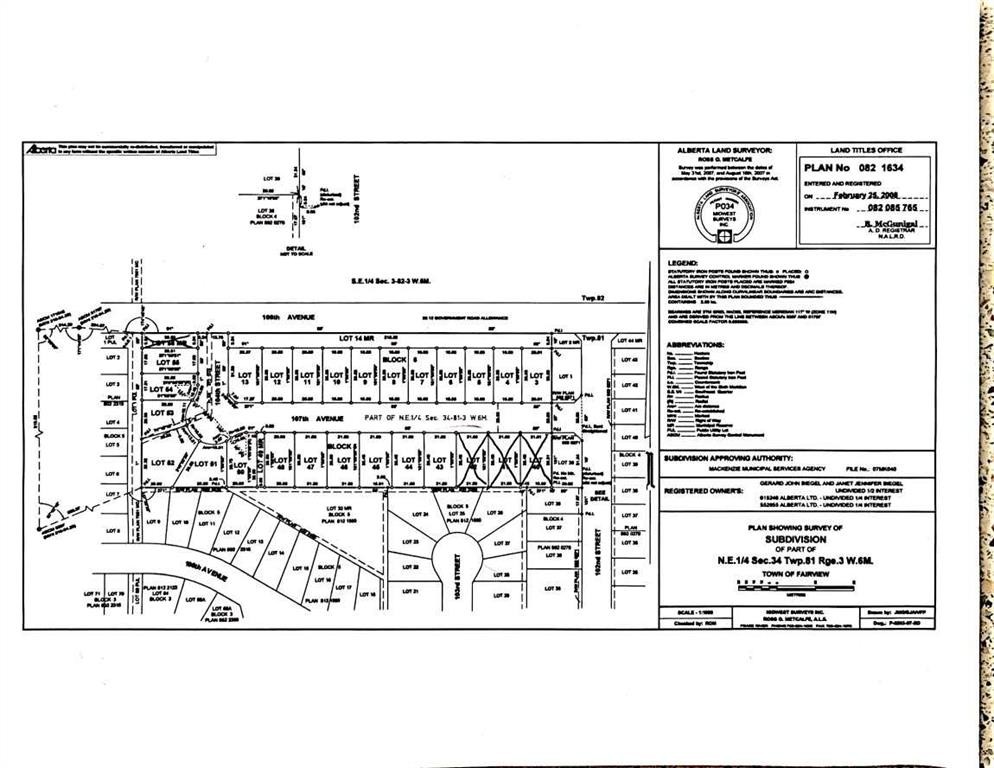 10401 107 Avenue, Fairview, AB