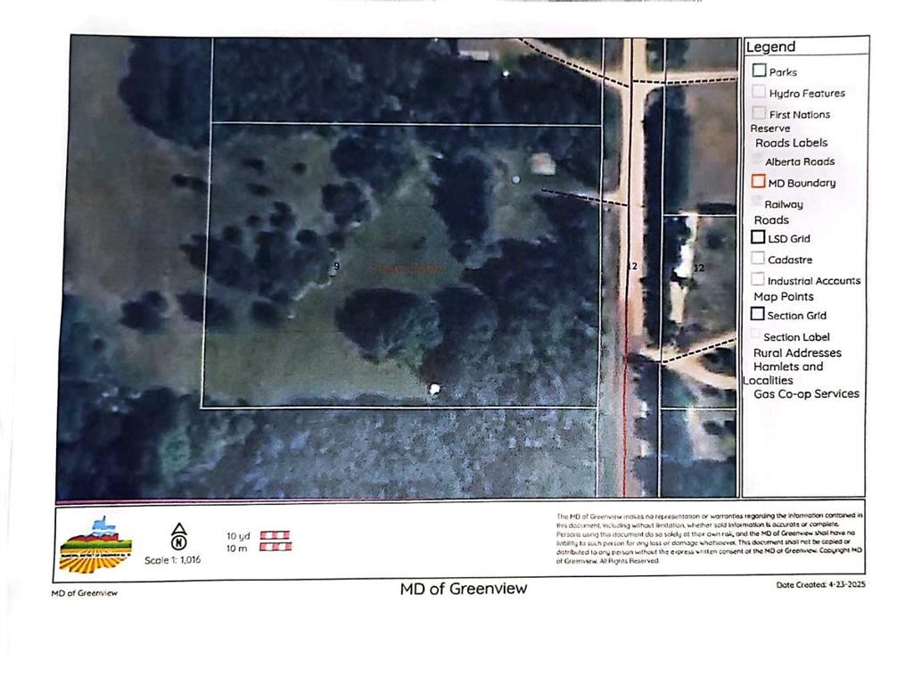 4-70420 Range Road 245 Road, Rural Greenview No. 16, M.D. Of, AB