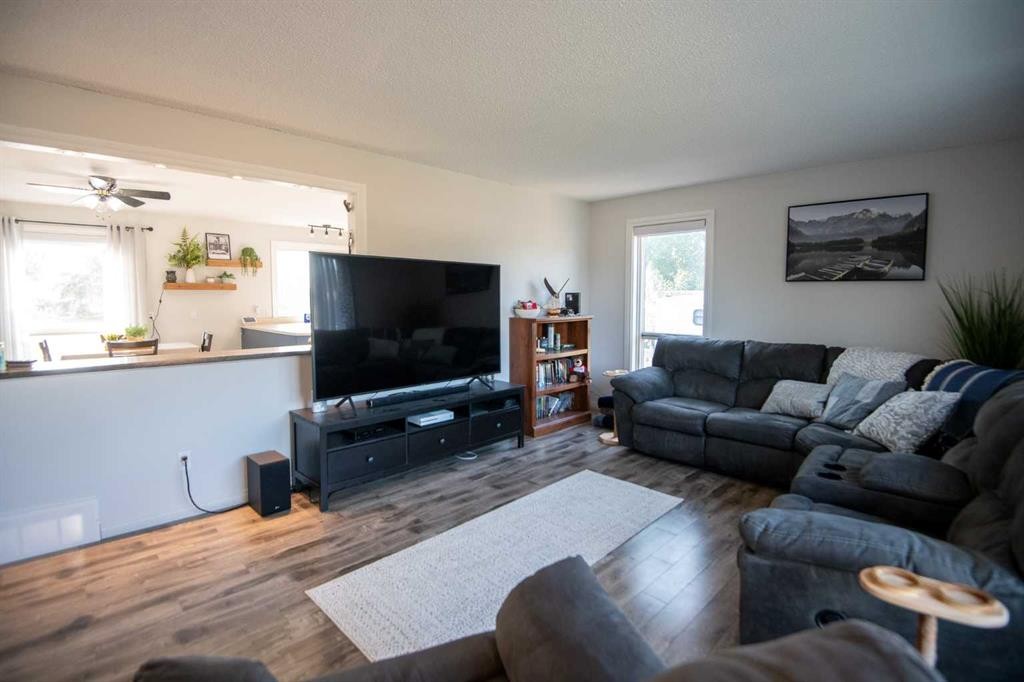 10105 102 Street, La Crete, AB - Indoor Photo Showing Living Room