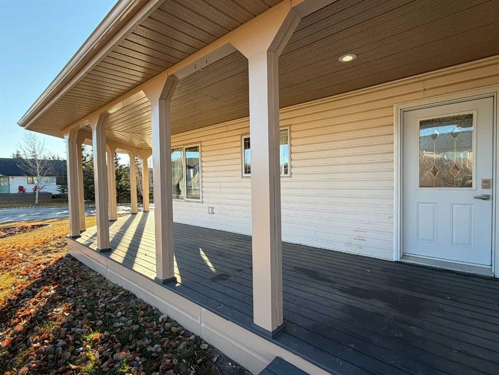 829 Cherry Street, Beaverlodge, AB - Outdoor With Deck Patio Veranda With Exterior