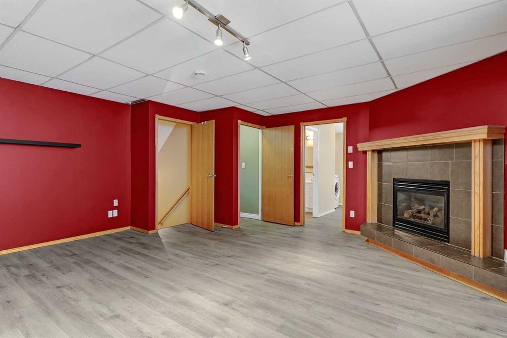 8102 103 Street, Grande Prairie, AB - Indoor With Fireplace