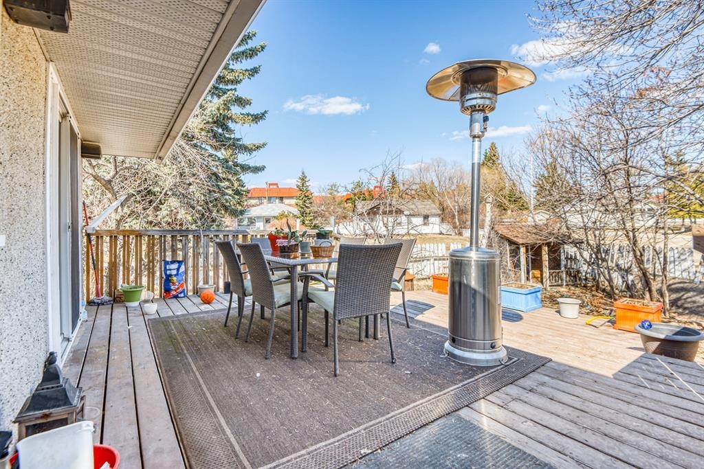 9645 Hillcrest Drive, Grande Prairie, AB - Outdoor With Deck Patio Veranda