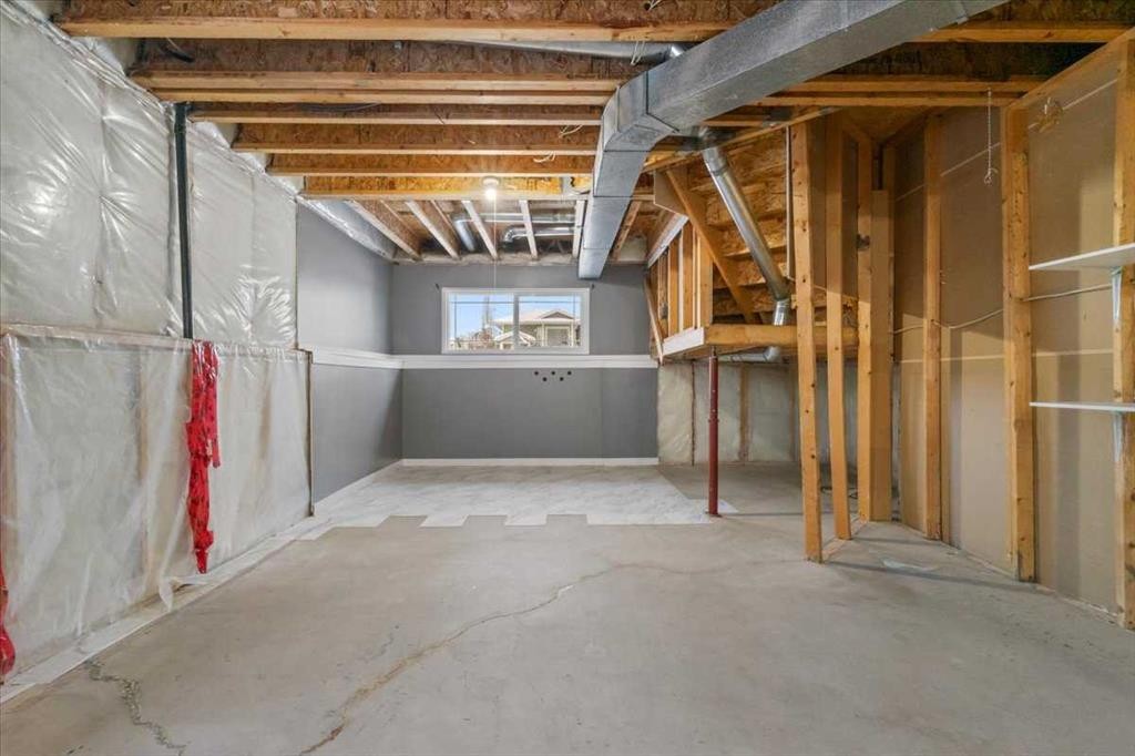 7665 Westpointe Drive, Grande Prairie, AB - Indoor Photo Showing Basement