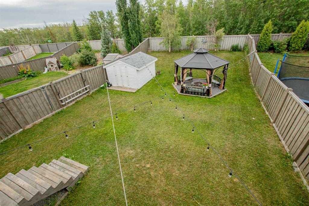 8543 69 Avenue, Grande Prairie, AB - Outdoor With Deck Patio Veranda With Backyard