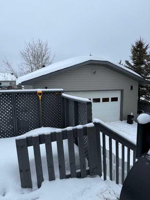 27 Bison Crescent, High Level, AB - Outdoor With Deck Patio Veranda With Exterior
