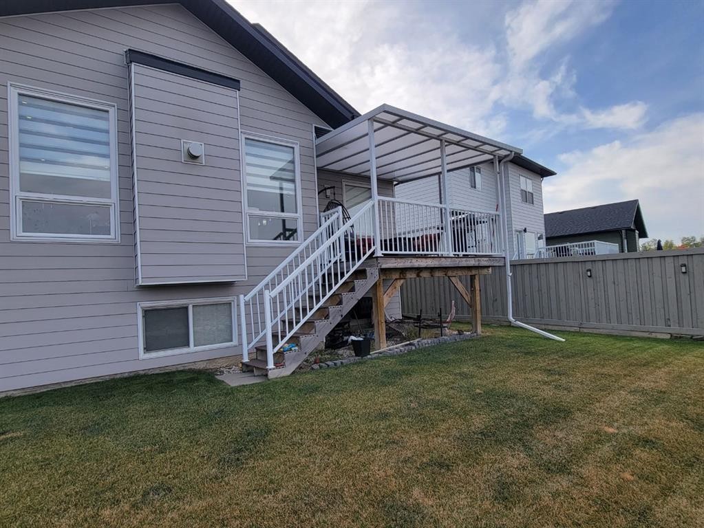 6530 Grand Banks Drive, Grande Prairie, AB - Outdoor With Deck Patio Veranda With Exterior