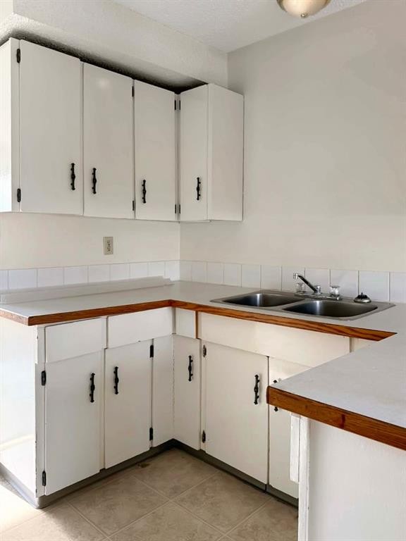 107 97Th Avenue, Grande Cache, AB - Indoor Photo Showing Kitchen With Double Sink