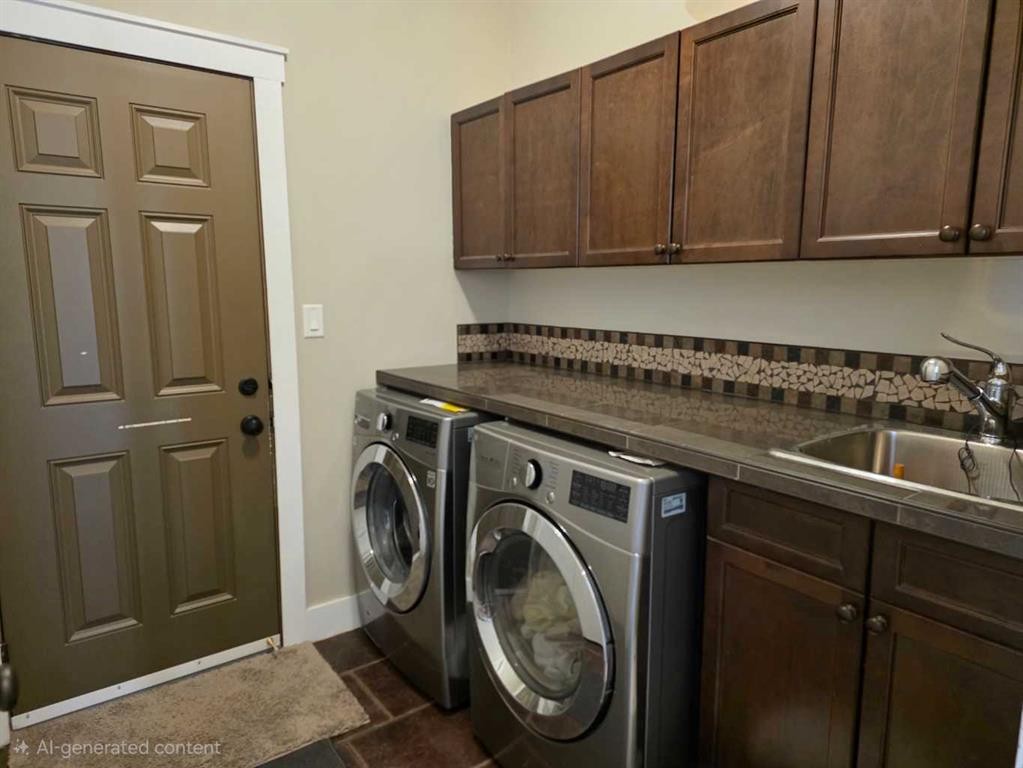 #1-63028 704 Township, Rural Grande Prairie No. 1, County Of, AB - Indoor Photo Showing Laundry Room