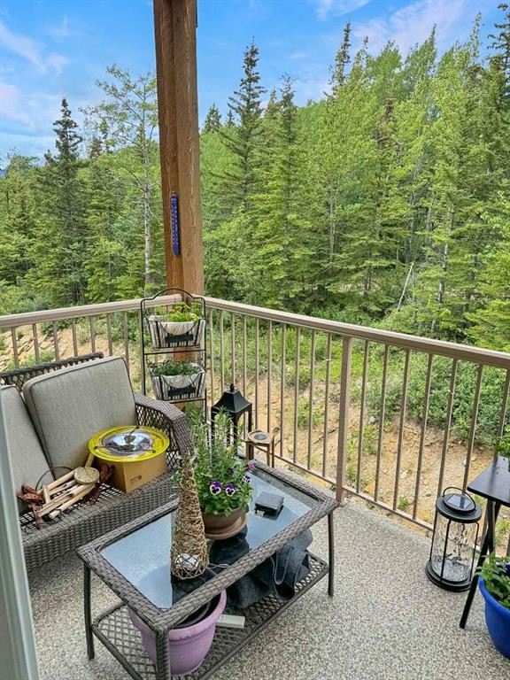 306-160 Moberly, Grande Cache, AB - Outdoor With Deck Patio Veranda With Exterior