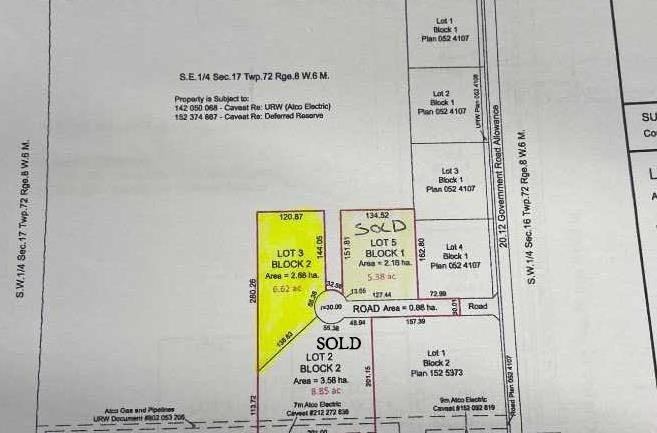 Lot 3-Range Road 84 Township Road 722, Wembley, AB