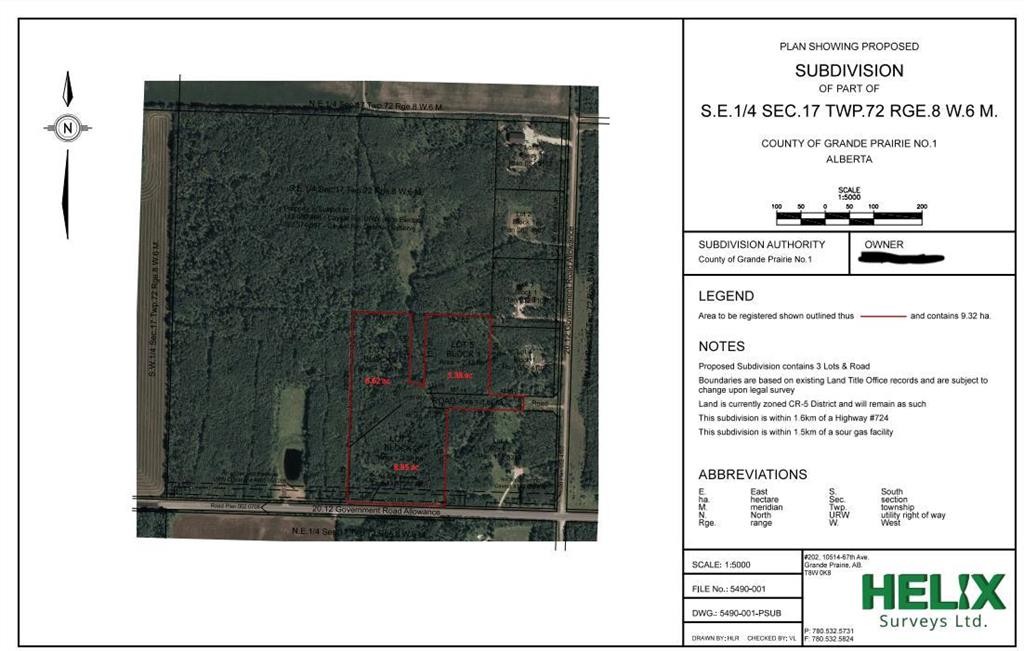 Lot 3-Range Road 84 Township Road 722, Wembley, AB