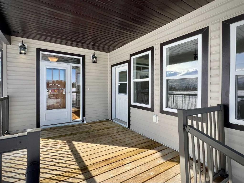 36-1049 Alberta Avenue, Debolt, AB - Outdoor With Deck Patio Veranda With Exterior