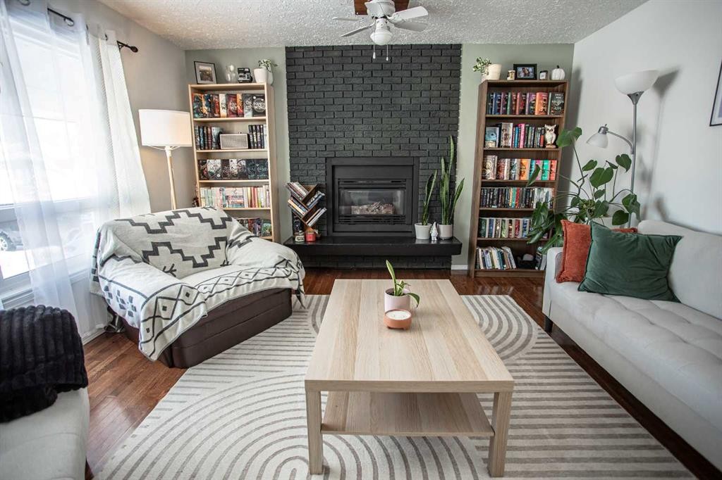 10403 106 Avenue, High Level, AB - Indoor With Fireplace