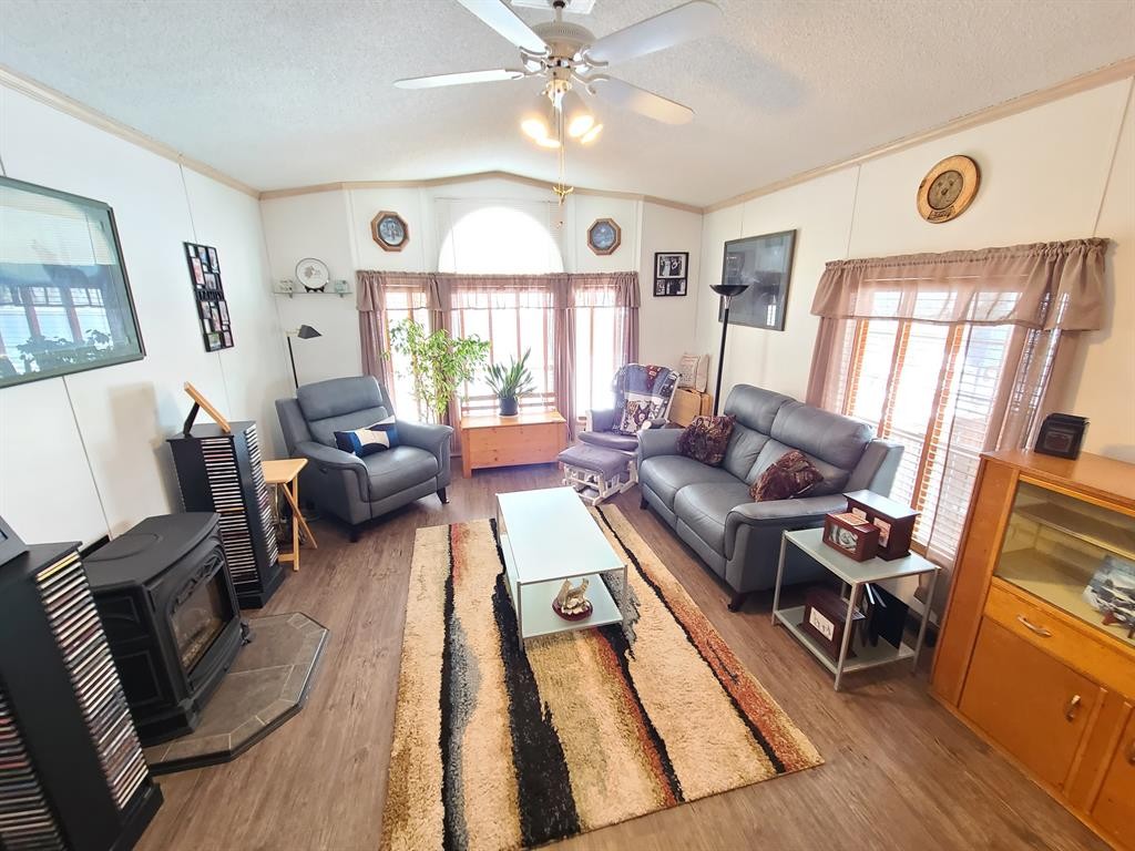 9909 80 Avenue, Peace River, AB - Indoor Photo Showing Living Room