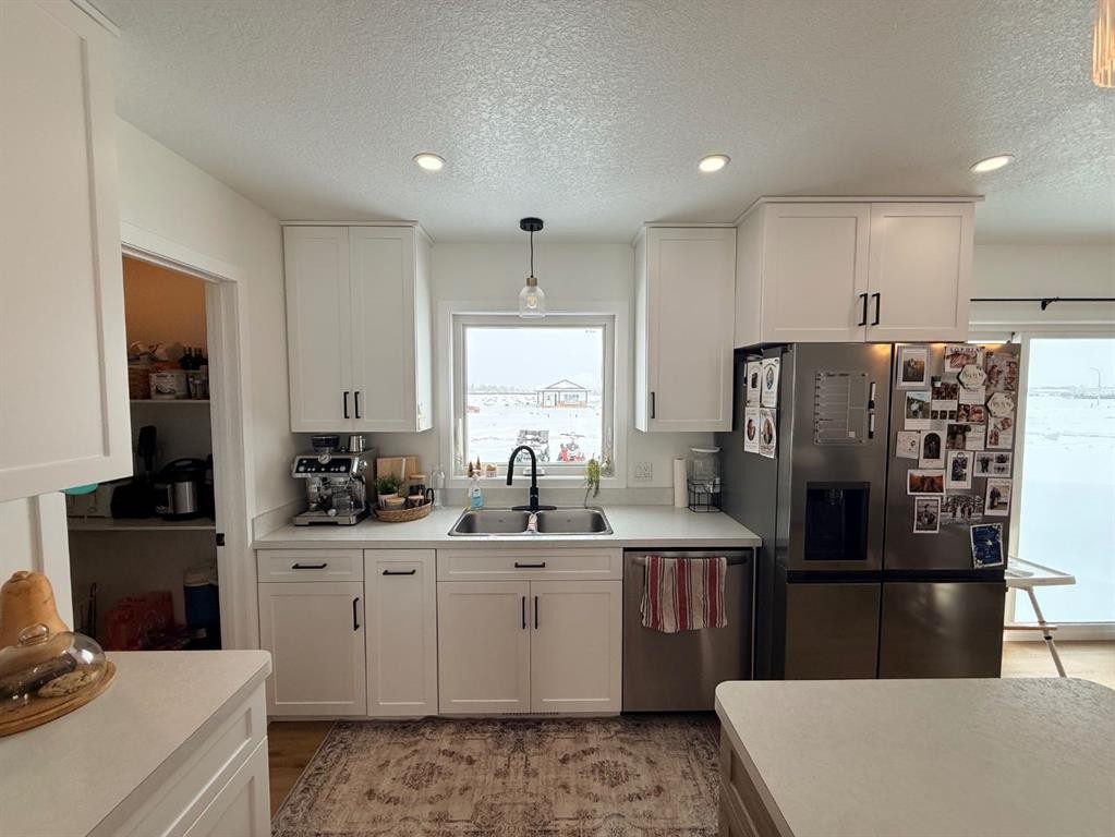 10406 105 Ave, La Crete, AB - Indoor Photo Showing Kitchen With Double Sink