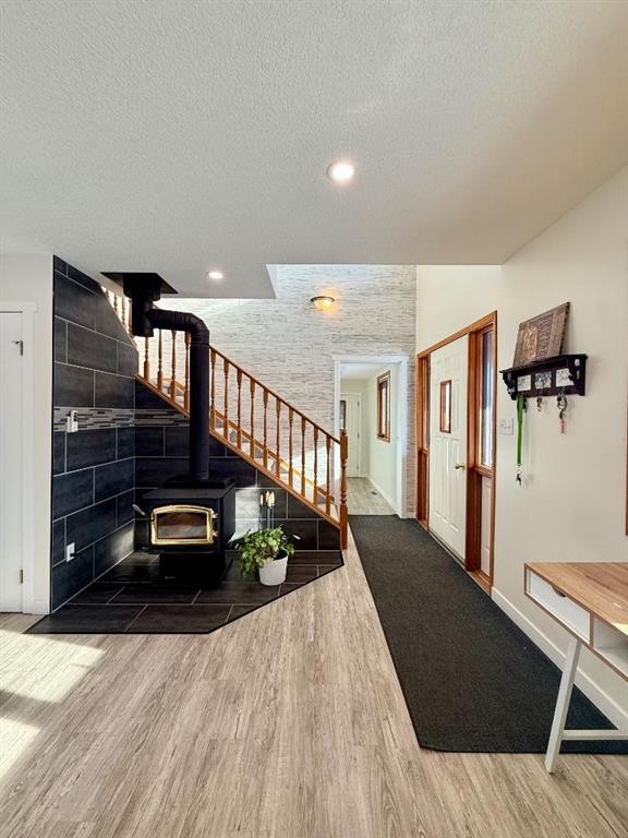 9202 95 Ave, La Crete, AB - Indoor With Fireplace