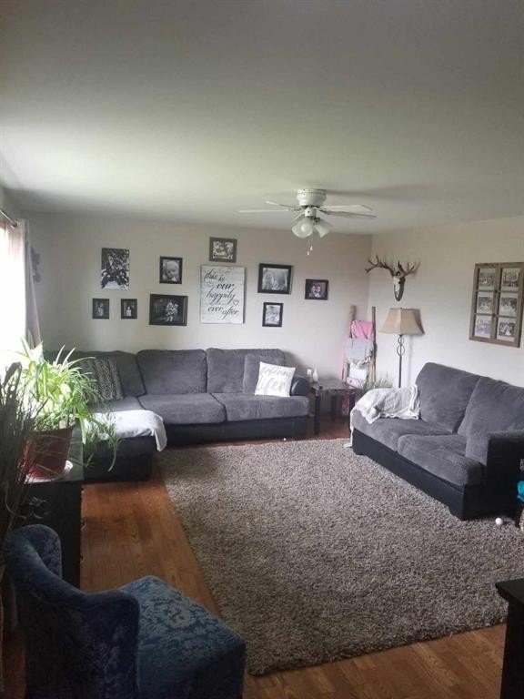 4904 52 St, Grimshaw, AB - Indoor Photo Showing Living Room
