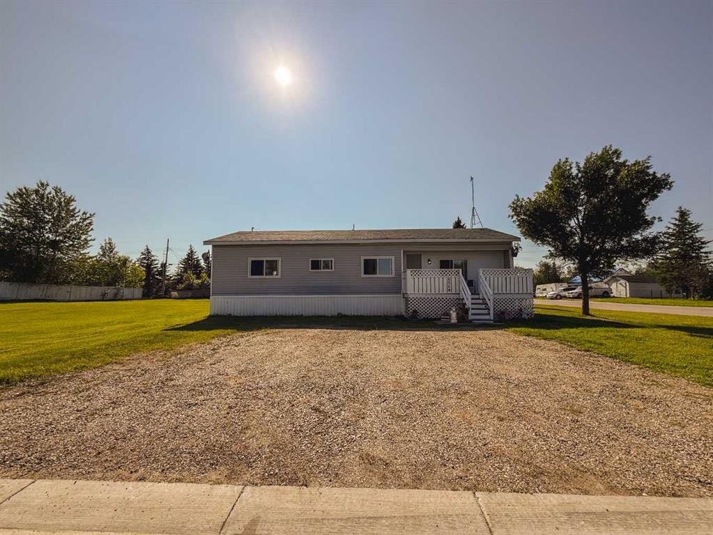 4540 48 Street, Rycroft, AB - Outdoor With Deck Patio Veranda